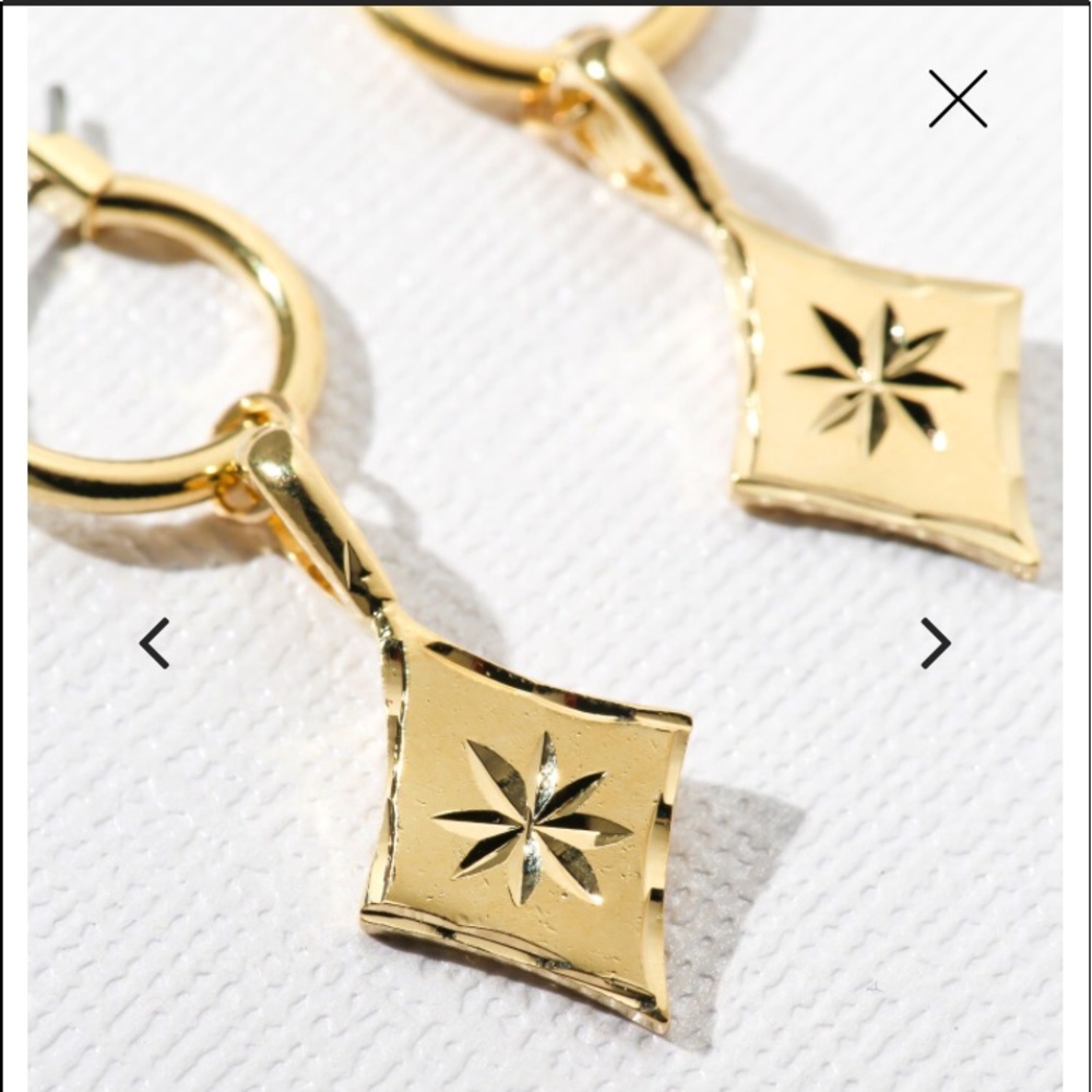 Vanessa Mooney Lucia diamond earrings